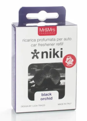 Mr&Mrs Fragrance Niki Black Orchid recarga de fragrância para carro