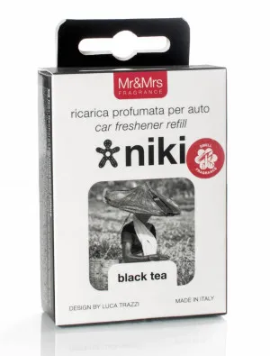 Mr&Mrs Fragrance Niki Black Tea recarga de fragrância para carro