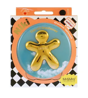 Mr&Mrs Fragrance Niki Cedar Wood Aroma para carro