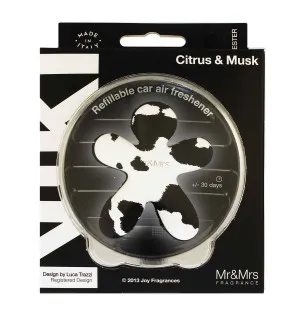 Mr&Mrs Fragrance Niki Citrus & Musk Aroma para carro
