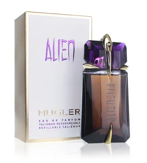 Mugler Alien eau de parfum para mulheres 60 ml frasco recarregável