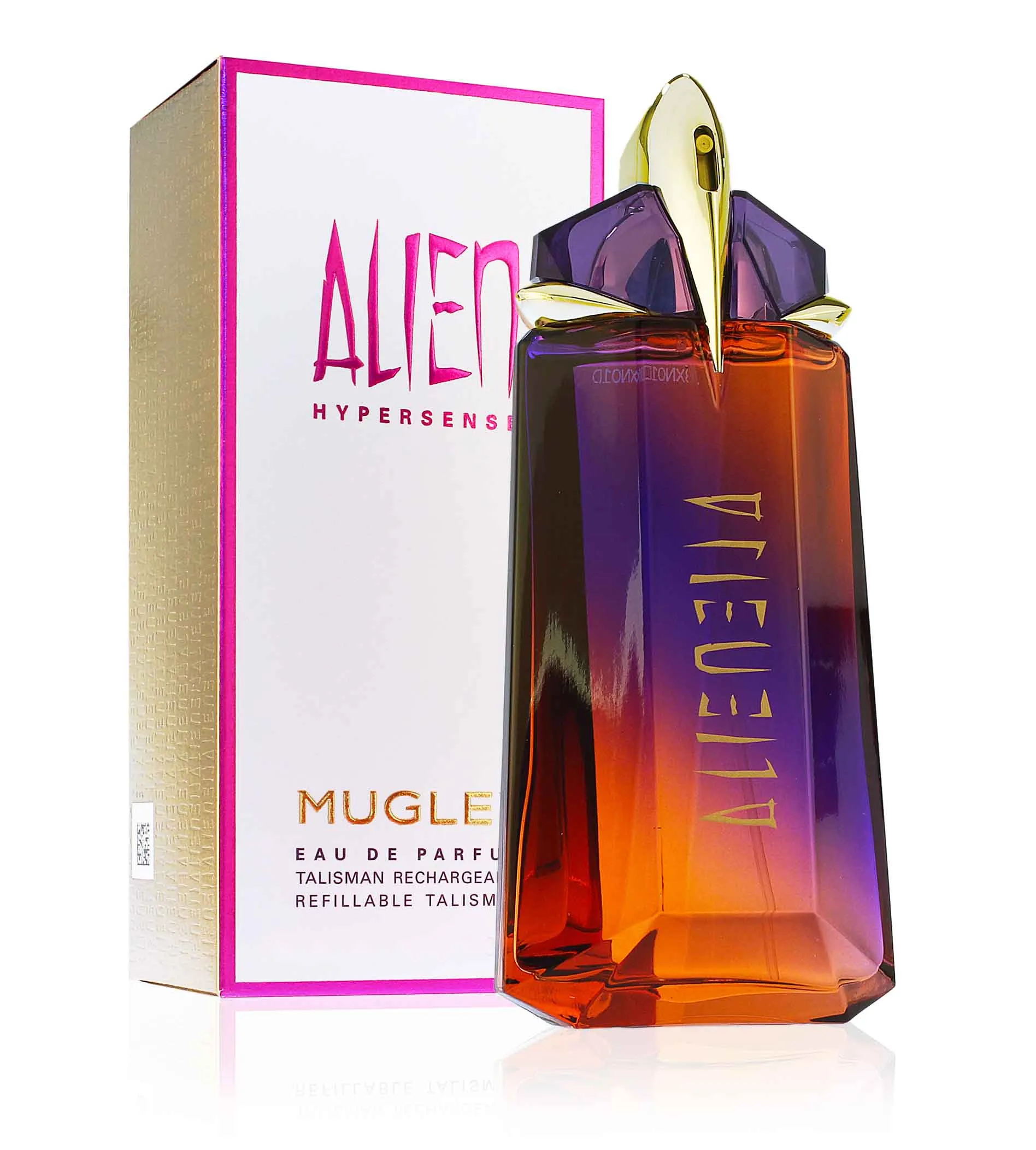 Alien Hypersense eau de parfum para mulheres 90 ml frasco recarregável