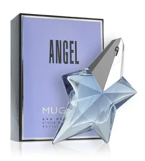 Mugler Angel eau de parfum para mulheres 50 ml frasco recarregável