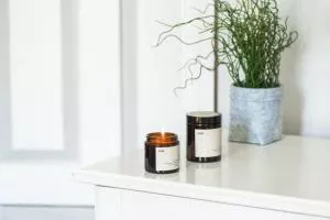 Mulieres Vela em vidro - sem perfume (120 ml) - até 20 horas de combustão