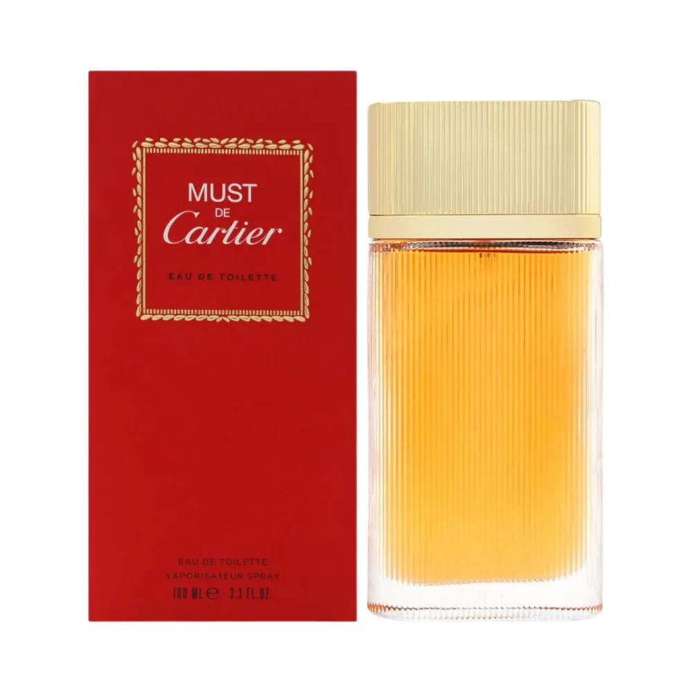 Must de Cartier pour Femme eau de toilette para mulheres 100 ml