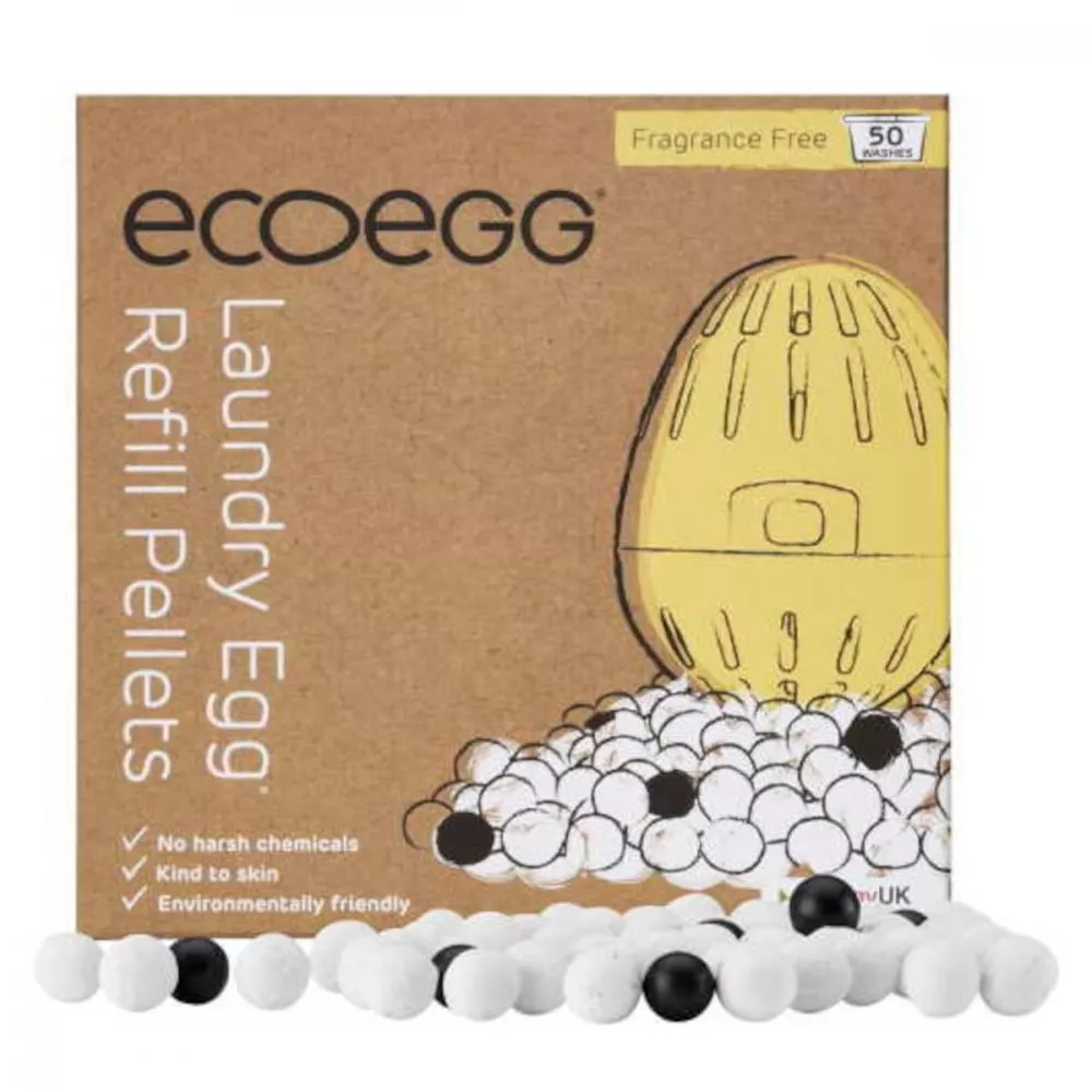 Ecoegg Lavagem de cartucho de ovo - 50 lavagens Sem fragrância