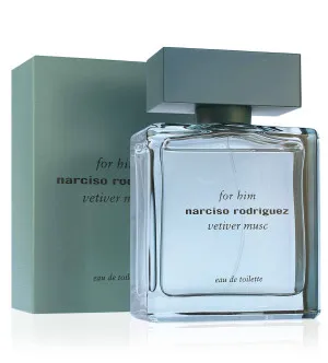 Narciso Rodriguez For Him Vétiver Musc eau de parfum para homens 100 ml