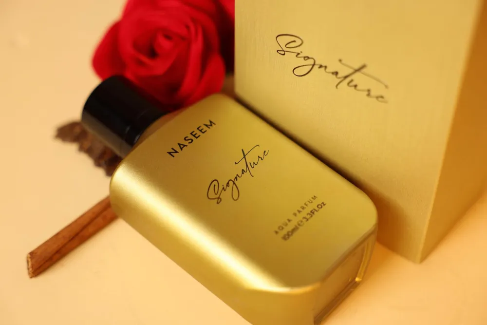 Signature Gold aqua perfume unissex 100 ml