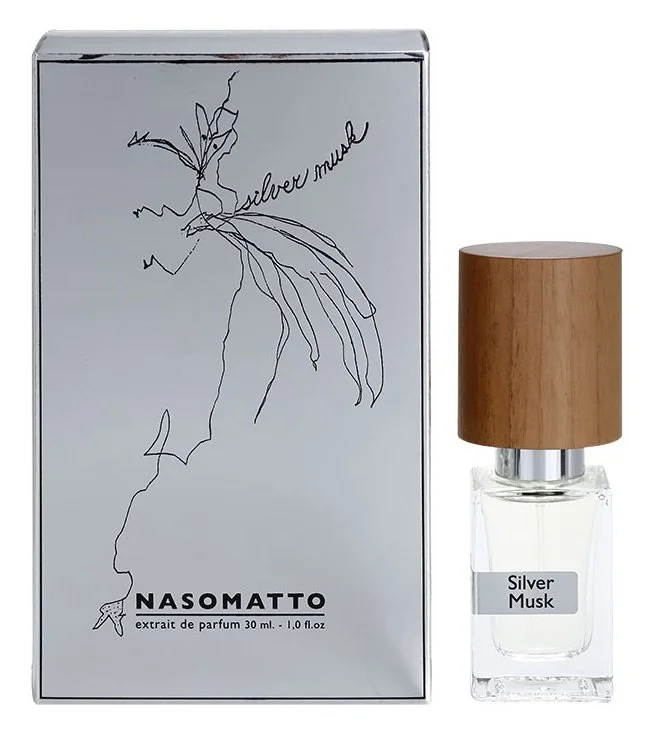Silver Musk extrato de perfume unissexo 30 ml