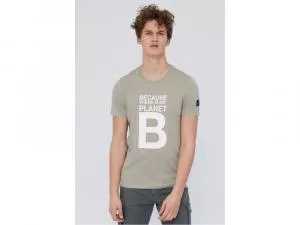 Ecoalf Natal Great B T-shirt Man Dark Khaki