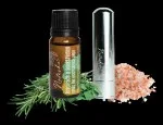 Natasha Kit de aromaterapia com inalador - Inspiração e concentração - alecrim e limão estimulantes