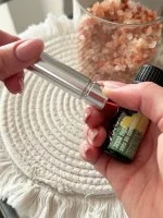 Natasha Conjunto aromático com inalador - Mente clara - laranja fresca, hortelã-pimenta e alecrim