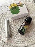 Natasha Conjunto aromático com inalador - Mente clara - laranja fresca, hortelã-pimenta e alecrim