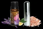 Natasha Conjunto de aromaterapia com inalador - Relax - lavanda e limão calmantes