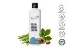 Natasha Gel para lavar louça de castanhas Capim-limão 500 ml - combate a gordura e é suave para a pele
