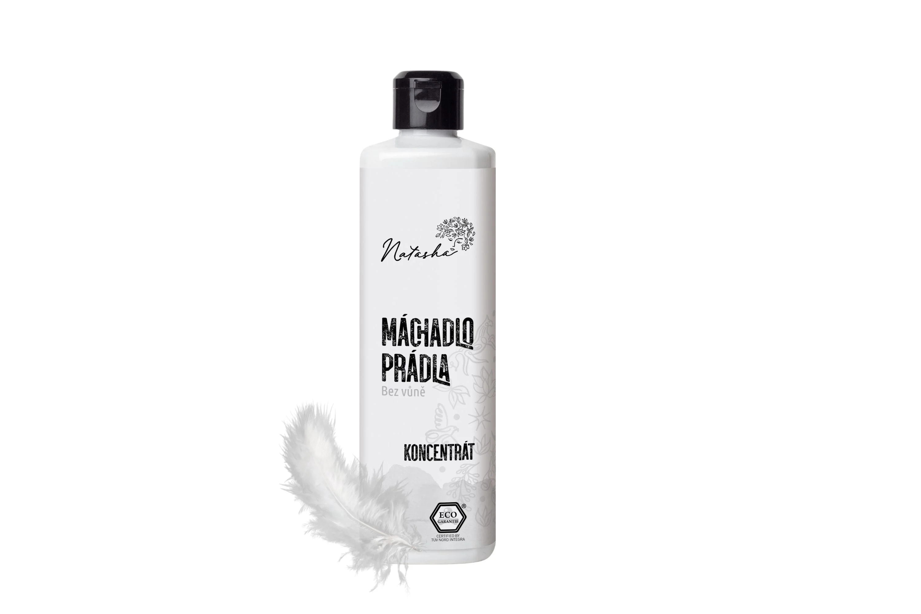 Natasha Aditivo de enxaguamento para roupa sem perfume - concentrado 500 ml - protege a roupa e a sua pele