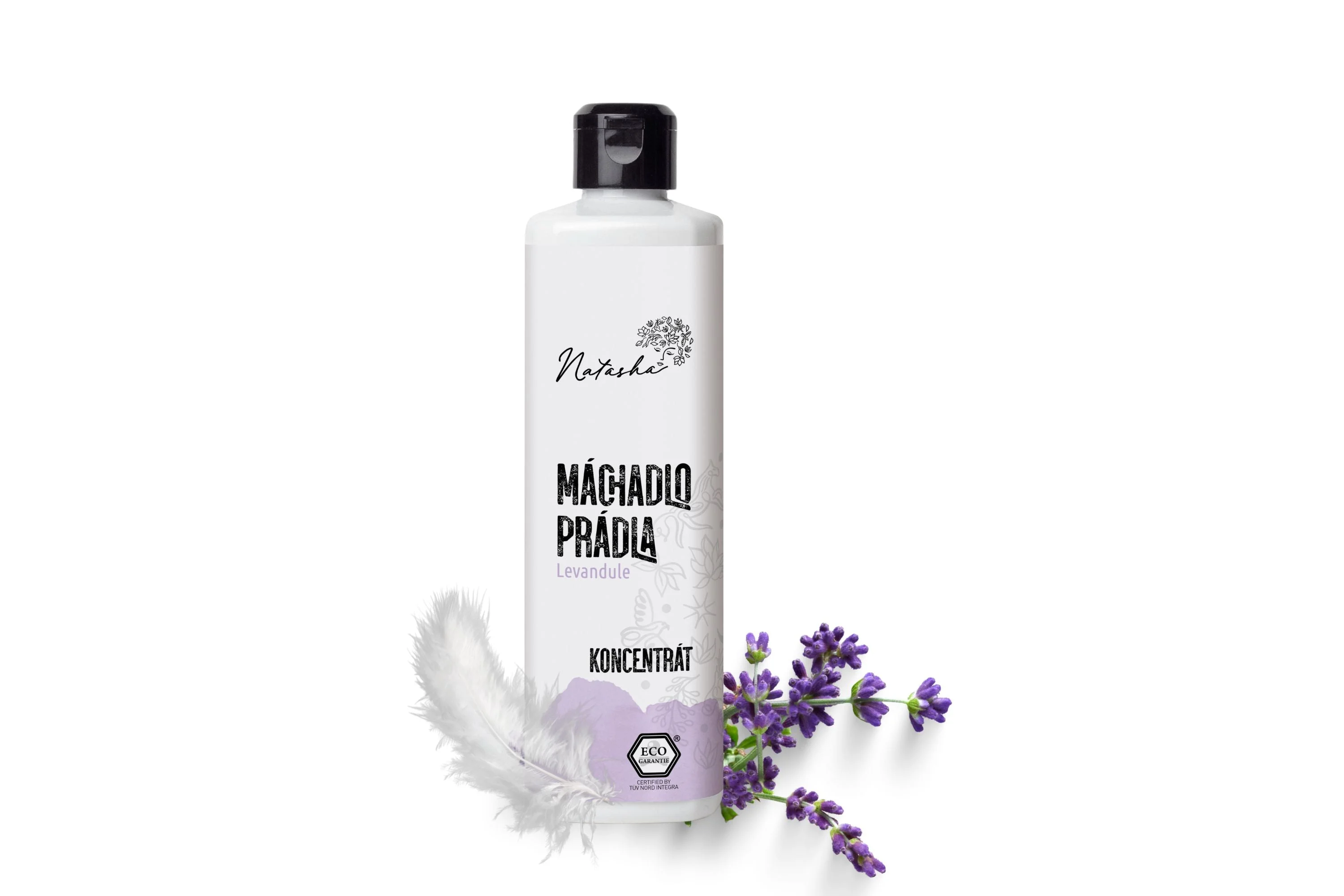 Natasha Enxaguante para roupa Lavanda - concentrado 500 ml - protege a roupa e a sua pele
