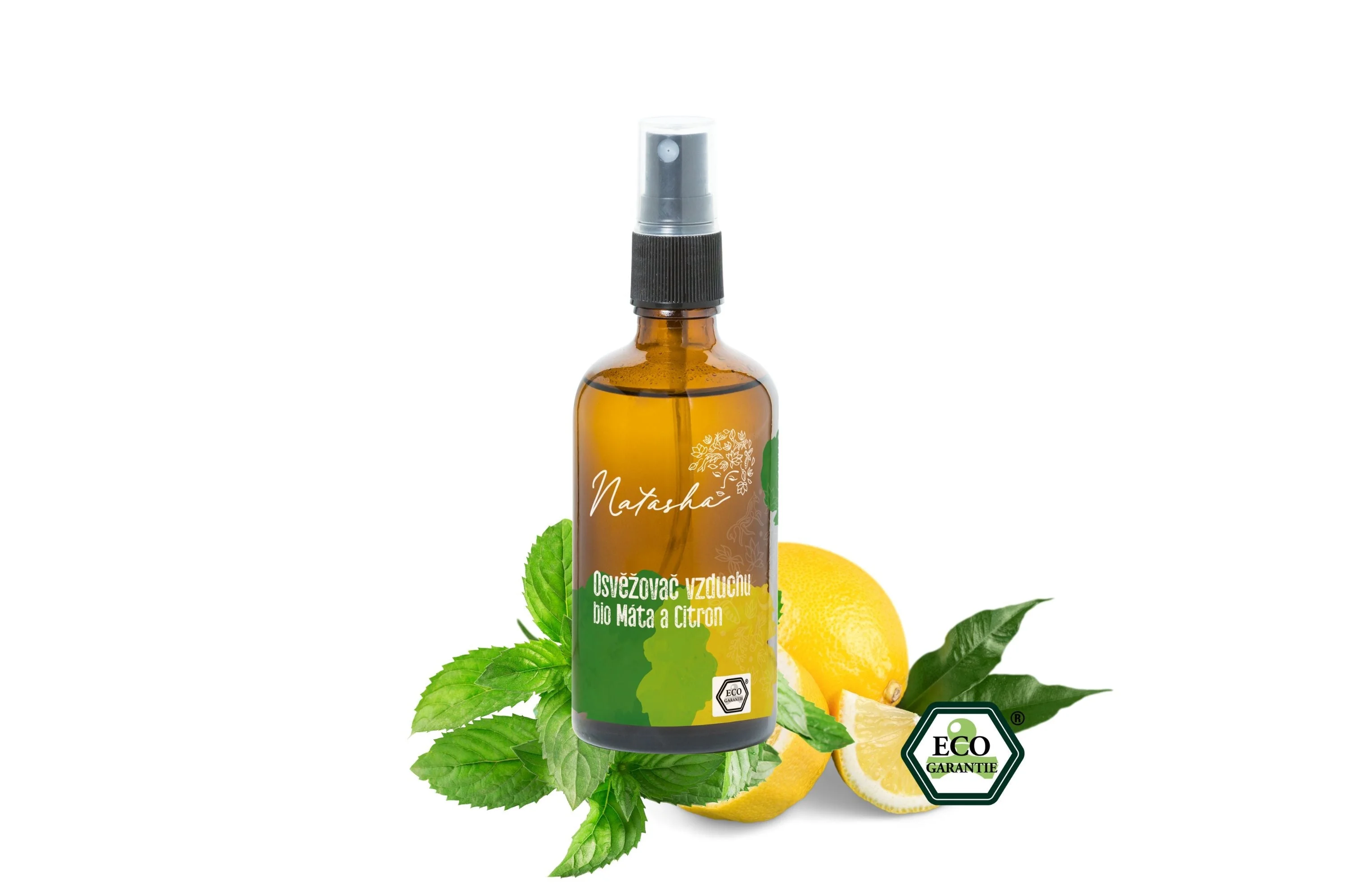 Natasha Ambientador - Menta e Limão (100 ml) - alivia o stress e a tensão