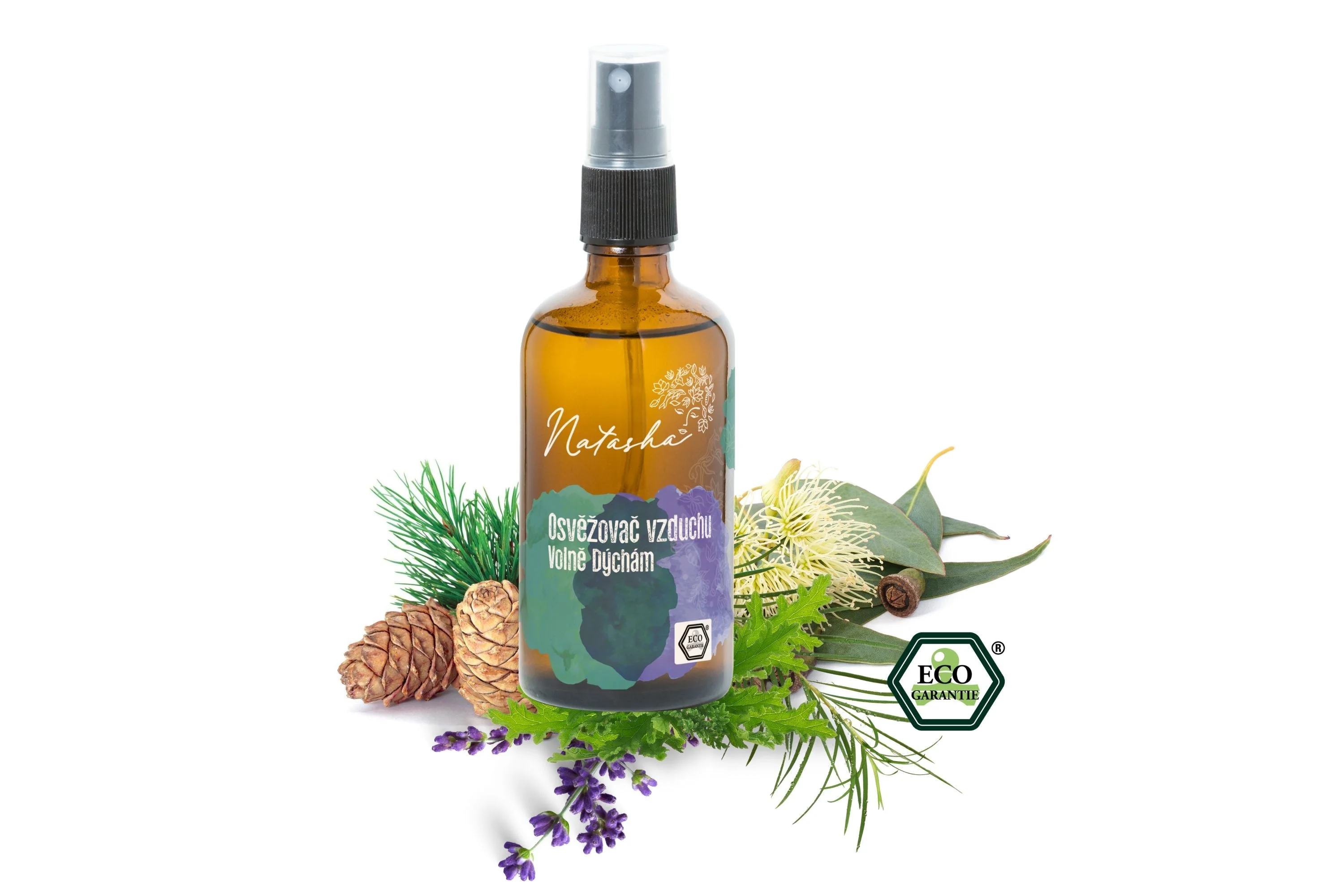 Natasha Ambientador - Respiro Livre (100 ml) - revigorante fresco de primavera