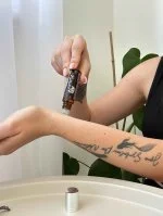 Natasha Roll-on Mistura de óleos essenciais - Inspiração e concentração (10 ml) - aguça a mente e reduz o stress