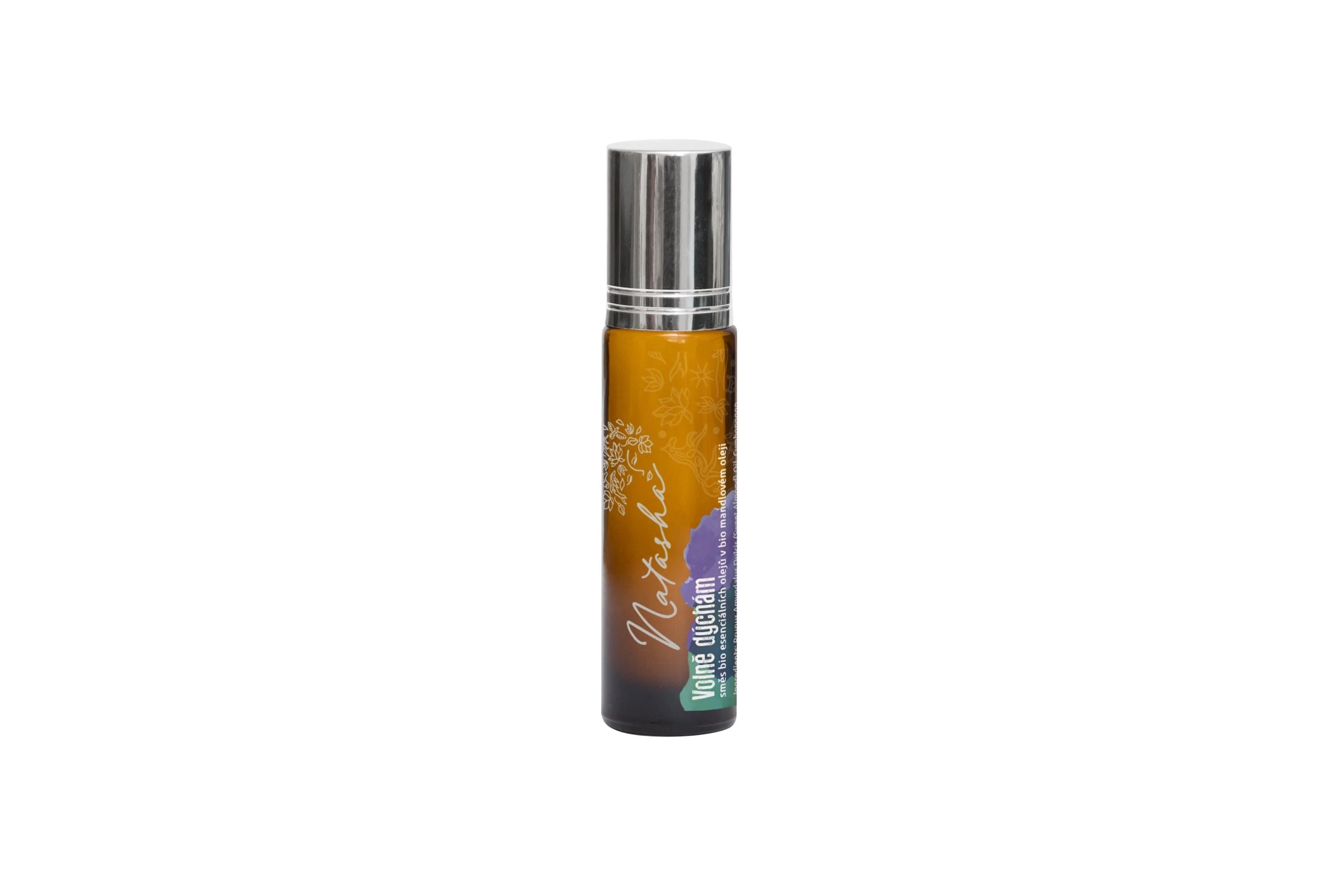 Natasha Roll-on Mistura de óleos essenciais - Respiro livremente (10 ml) - revigorante fresco de primavera
