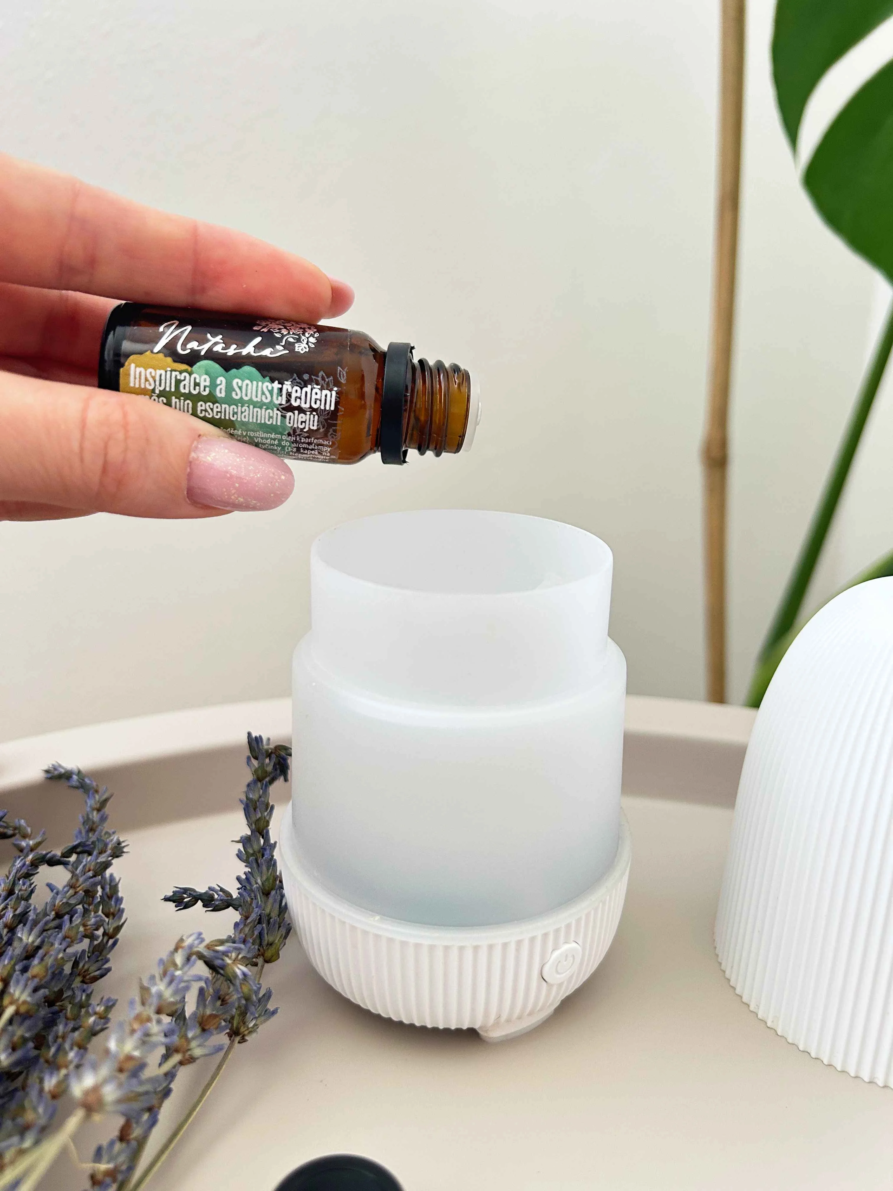 Natasha Mistura de óleos essenciais (10 ml) - Inspiração e concentração
