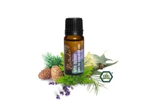 Natasha Mistura de óleos essenciais (10 ml) - Respiro livremente - estimulante fresco de primavera
