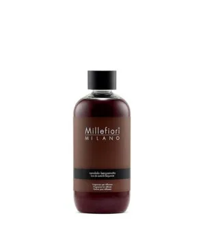 Millefiori Natural Sandalo Bergamotto recarga para difusor de aroma 250 ml