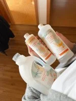 Natuty Aditivo de enxaguamento para roupa com aroma de limão 1 l