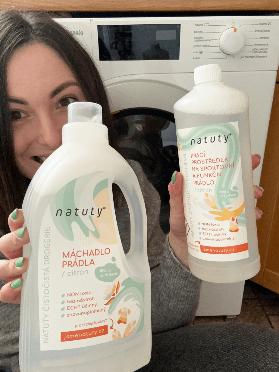 Natuty Aditivo de enxaguamento para roupa com aroma de limão 1 l