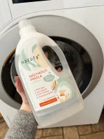 Natuty Aditivo de enxaguamento para roupa com aroma a limão 1,5 l
