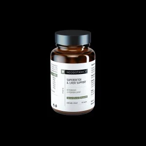 Neobotanics Superdetox & Liver Support (60 cápsulas) - desintoxicação e apoio ao fígado