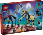 NINJAGO® 71843 Rogue e cavaleiro robótico de dragão