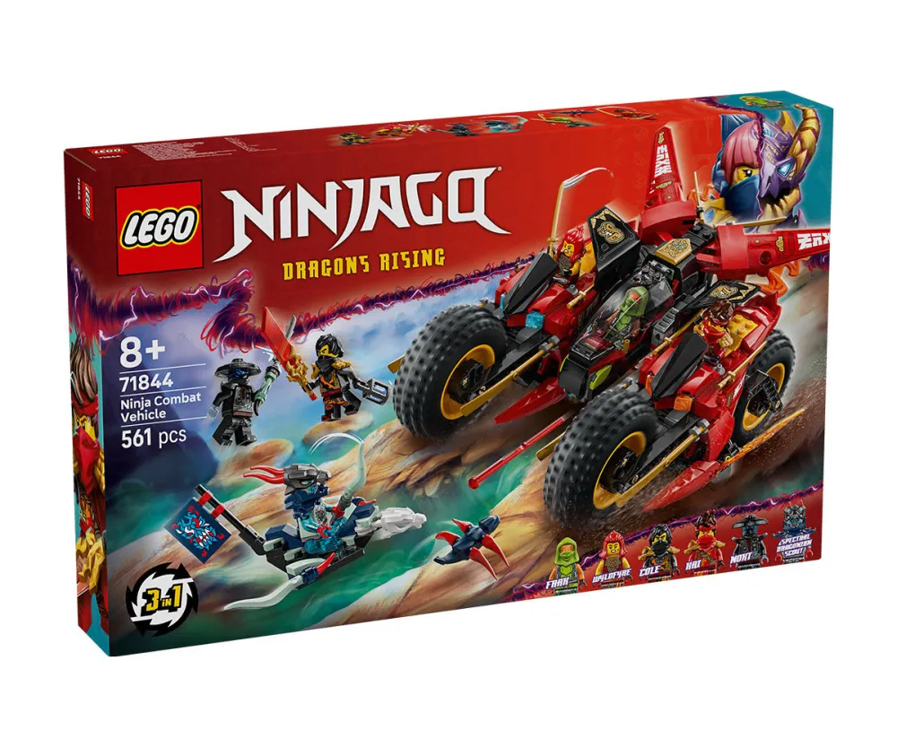 NINJAGO® 71844 Veículo de Batalha dos Ninjas