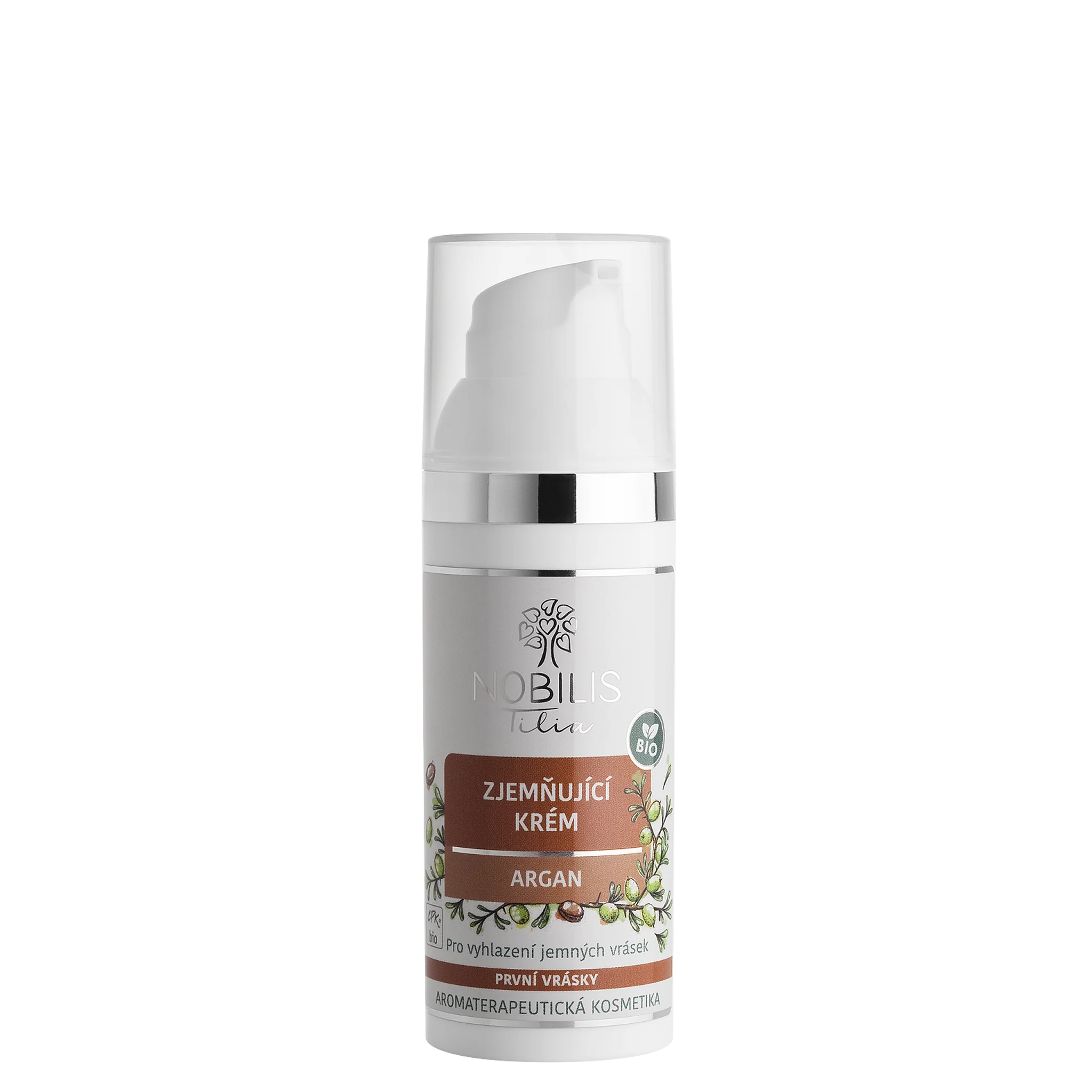 Nobilis Tilia Creme suavizante Argan BIO 2 ml - amostra - val. 06/2026 - dose extra de vitalidade