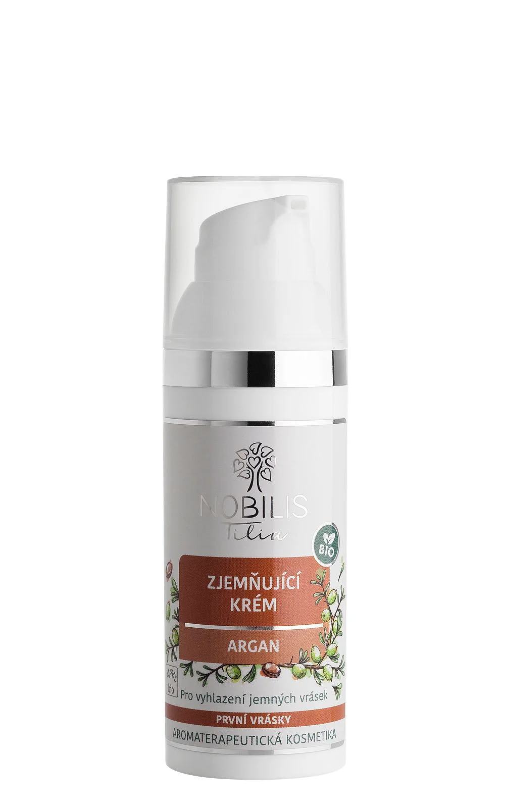 Nobilis Tilia Creme suavizante Argan BIO 2 ml - amostra - val. 06/2026 - dose extra de vitalidade