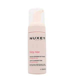 Nuxe Very Rose espuma de limpeza leve