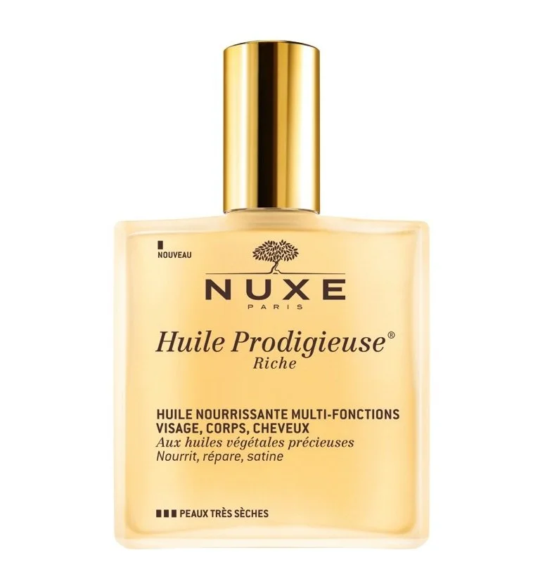 Huile Prodigieuse Riche óleo seco multifuncional para pele muito seca 100 ml