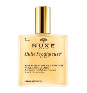 Nuxe Huile Prodigieuse Riche óleo seco multifuncional para pele muito seca