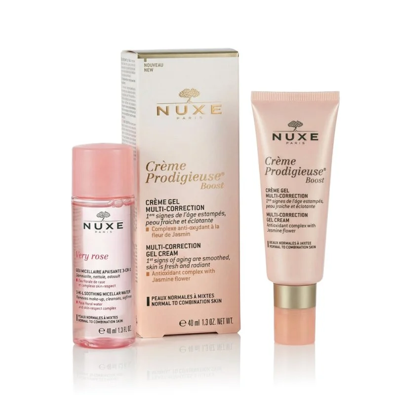 Crème Prodigieuse Boost Conjunto Gel-Creme Multi-Correção