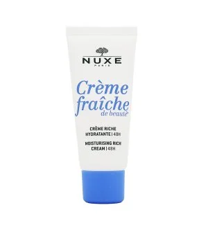 Nuxe Crème Fraîche de Beauté creme hidratante para pele seca 48h