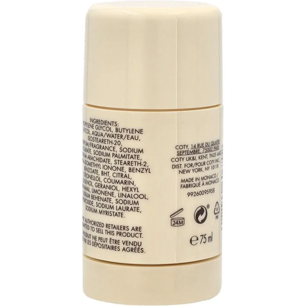 Obsession For Men desodorizante em stick para homens 75 ml