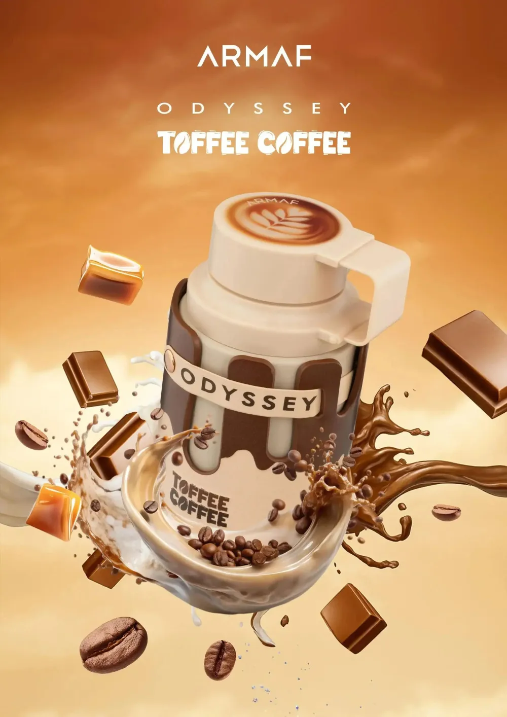 Odyssey Toffee Coffee água de perfume unissexo 100 ml