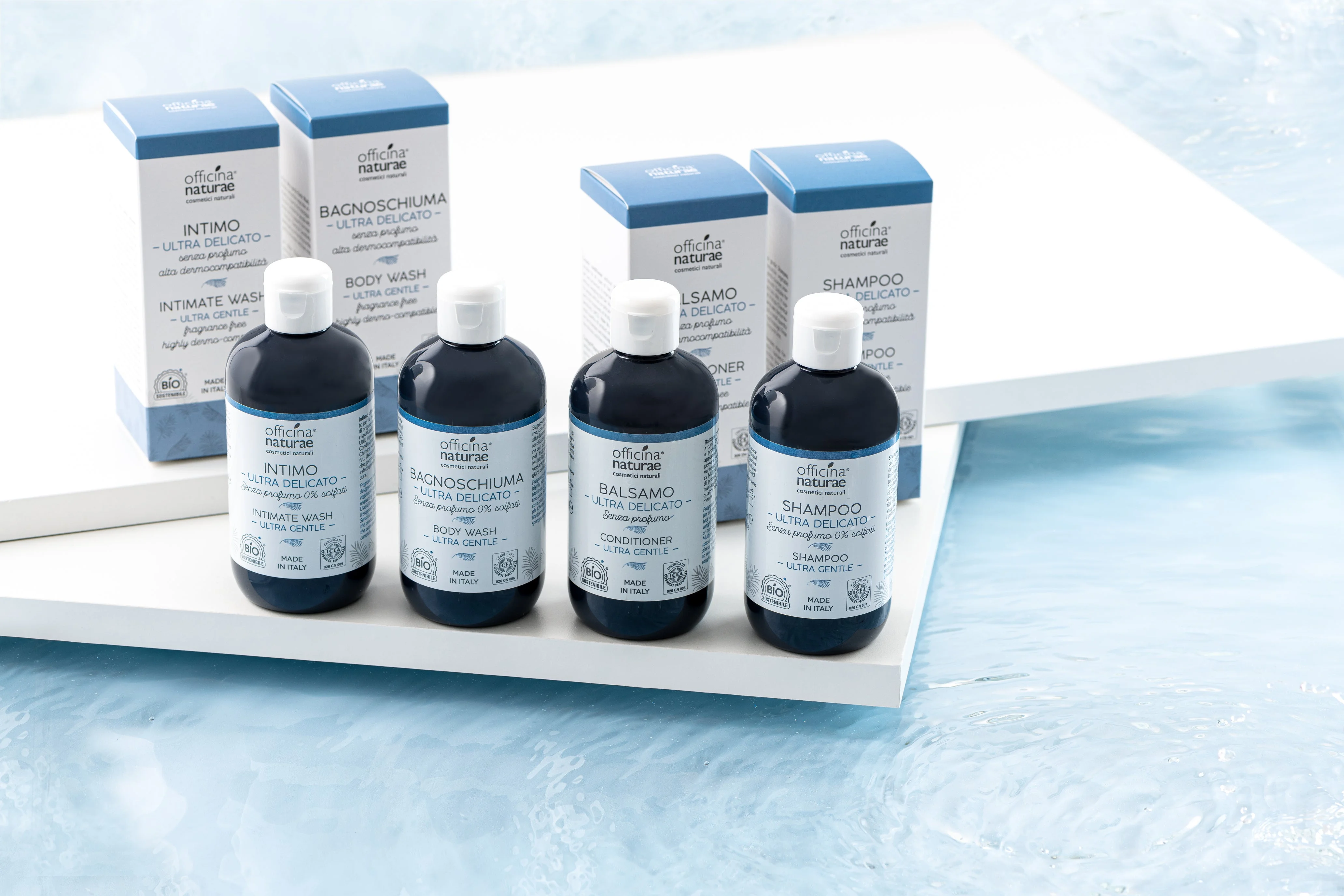 Officina Naturae Champô para couro cabeludo muito sensível Ultra Delicato (250 ml) - adequado também para pessoas com MCS