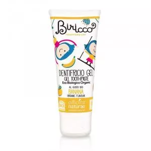 Officina Naturae Pasta de dentes infantil - banana BIO (75 ml) - sem flúor