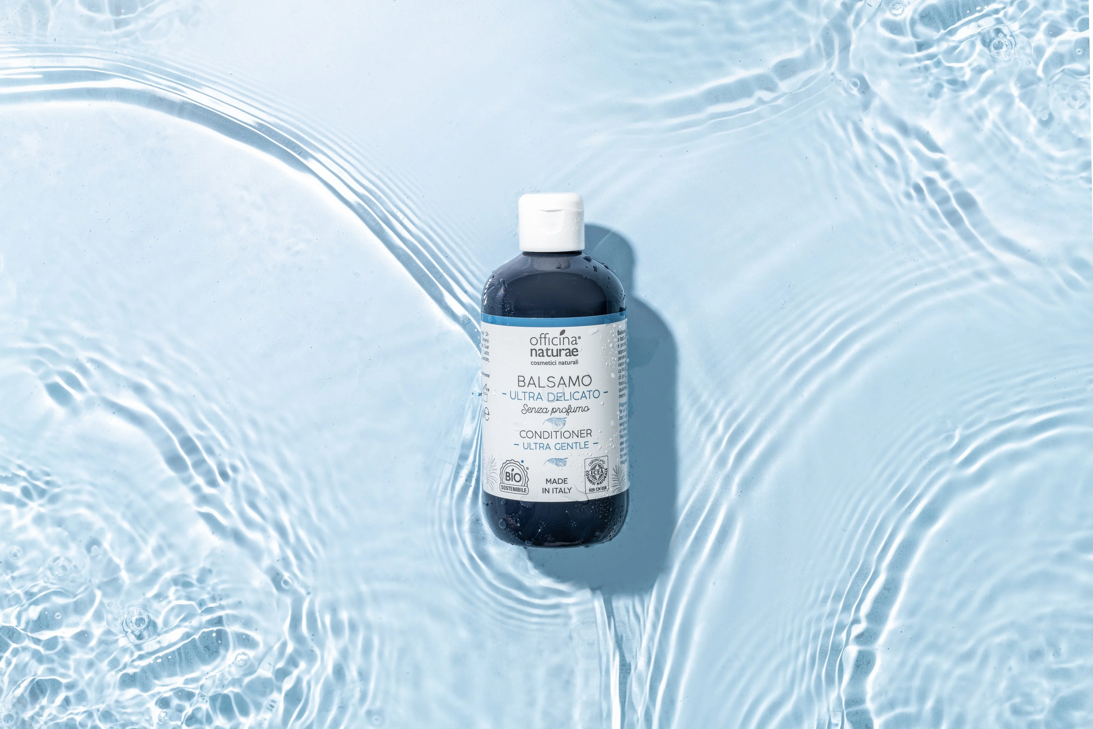 Officina Naturae Condicionador para couro cabeludo muito sensível Ultra Delicato (250 ml) - também adequado para pessoas com MCS