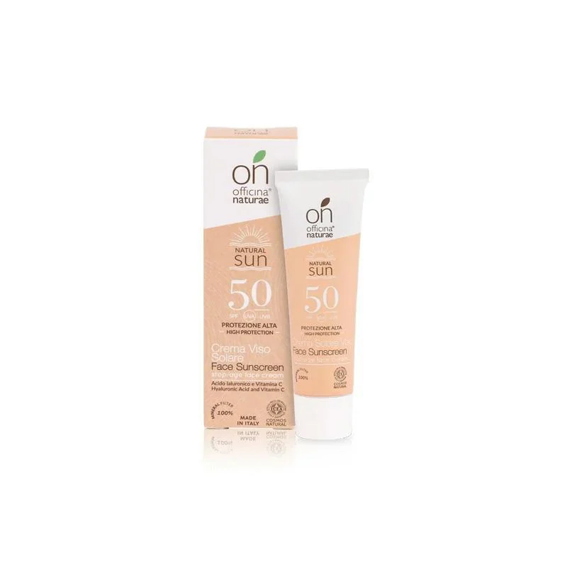Officina Naturae Creme solar facial SPF 50 - reafirmante (30 ml) - para todos os tipos de pele