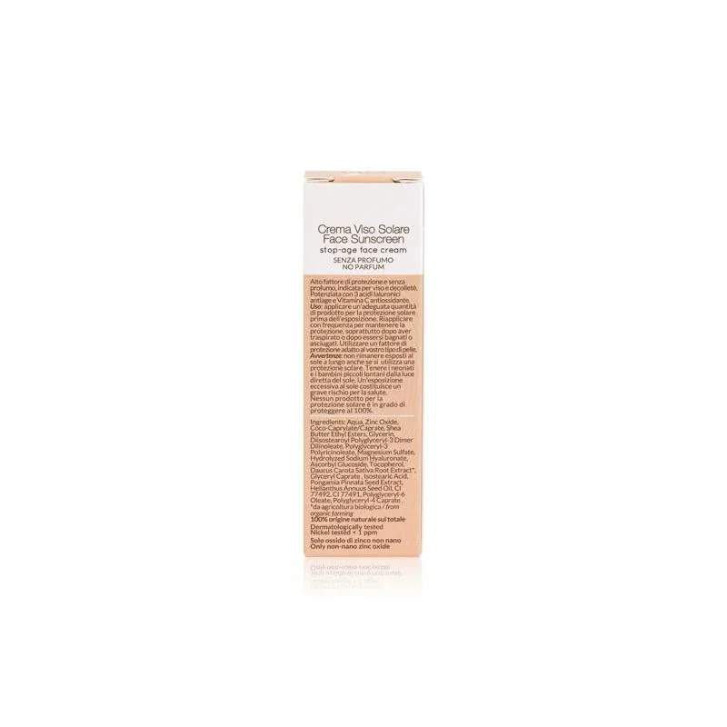 Officina Naturae Creme solar facial SPF 50 - reafirmante (30 ml) - para todos os tipos de pele