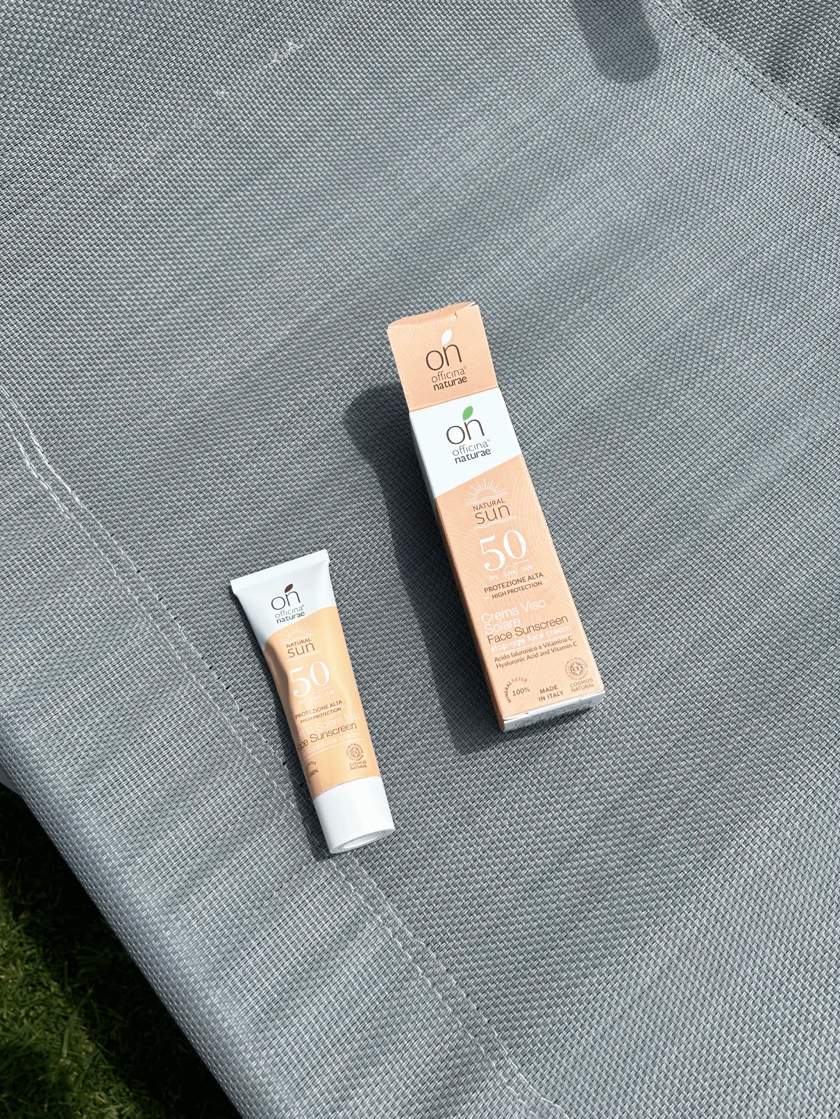 Officina Naturae Creme solar facial SPF 50 - reafirmante (30 ml) - para todos os tipos de pele