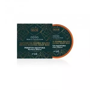 Officina Naturae Sabonete de barbear sólido para homem N°06 (50 g) - aroma suave a madeira e picante